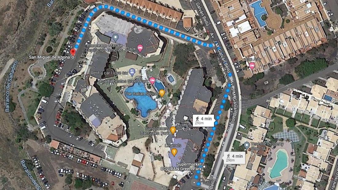 Apartamento Tipo Estudio En Apartamentos Green Park, Golf Del Sur, Tenerife Сан-Мігель-де-Абона Екстер'єр фото